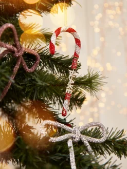 Mint to Be Custom Ornament - Red/White