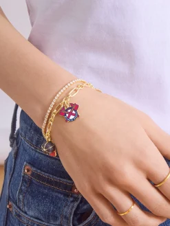 MLB Charm Bracelet - Atlanta Braves