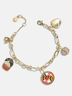MLB Charm Bracelet - Baltimore Orioles