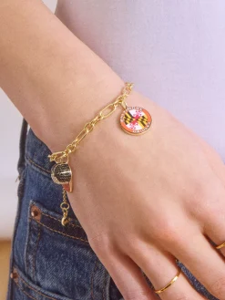 MLB Charm Bracelet - Baltimore Orioles