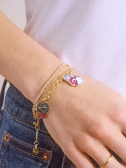 MLB Charm Bracelet - Cleveland Guardians