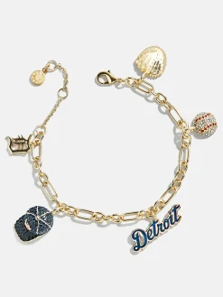 MLB Charm Bracelet - Detroit Tigers