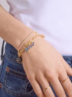MLB Charm Bracelet - Detroit Tigers