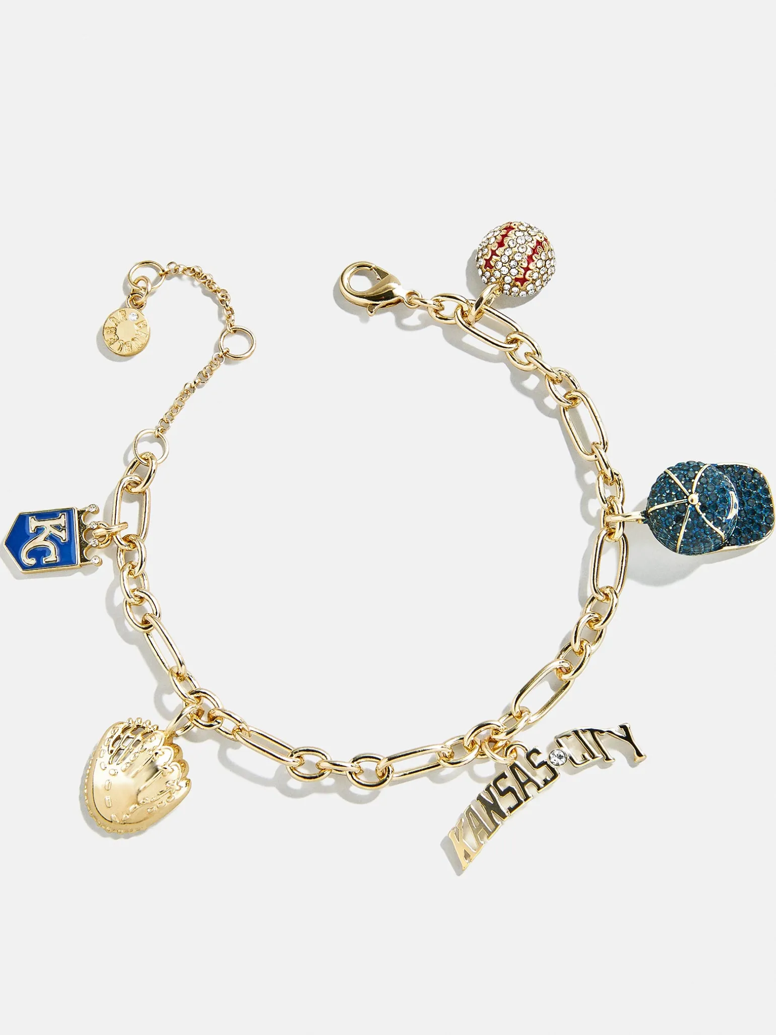 MLB Charm Bracelet - Kansas City Royals