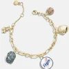 MLB Charm Bracelet - Los Angeles Dodgers