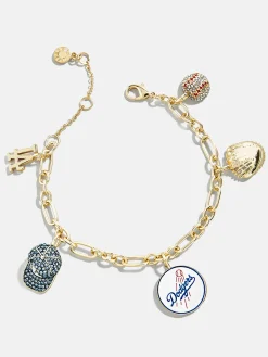 MLB Charm Bracelet - Los Angeles Dodgers