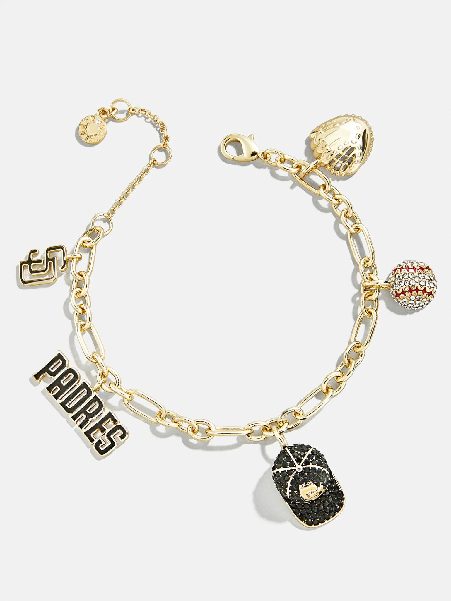 MLB Charm Bracelet - San Diego Padres