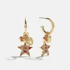 MLB Charm Earrings - Houston Astros