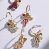 MLB Charm Earrings - New York Yankees