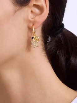 MLB Charm Earrings - New York Yankees
