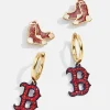 MLB Earring Set - Boston Red Sox