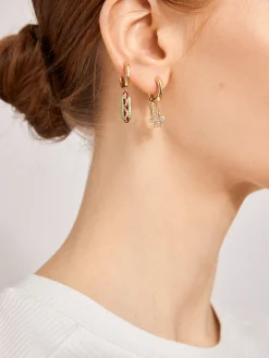 MLB Earring Set - Los Angeles Dodgers
