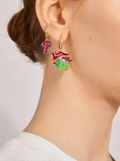 MLB Earring Set - Philadelphia Phillies