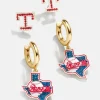 MLB Earring Set - Texas Rangers