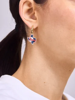 MLB Earring Set - Texas Rangers