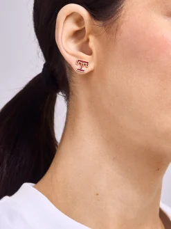 MLB Earring Set - Texas Rangers