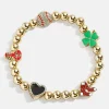 MLB Pisa Charm Bracelet - Boston Red Sox