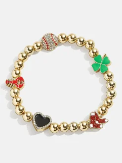MLB Pisa Charm Bracelet - Boston Red Sox