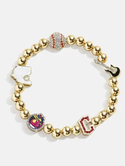 MLB Pisa Charm Bracelet - Cleveland Guardians