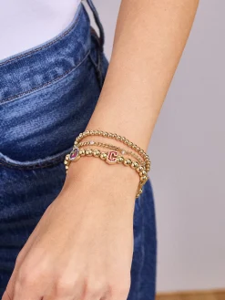 MLB Pisa Charm Bracelet - Cleveland Guardians