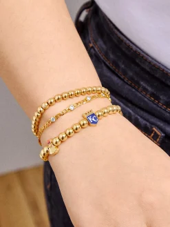 MLB Pisa Charm Bracelet - Kansas City Royals