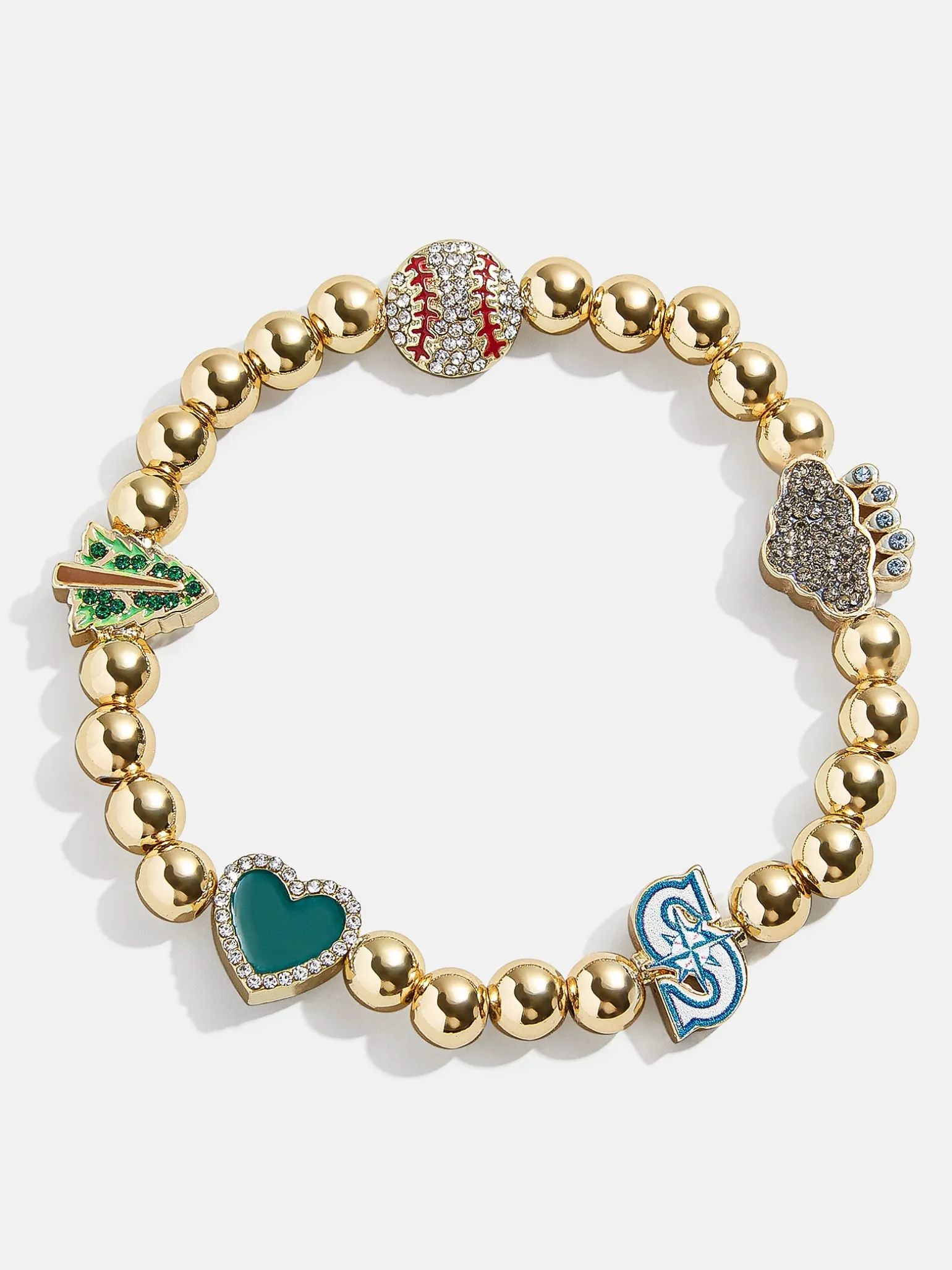 MLB Pisa Charm Bracelet - Seattle Mariners