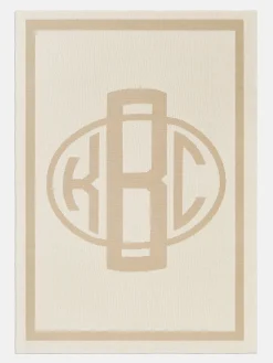 Monogram Custom Blanket - Natural / Beige