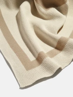 Monogram Custom Blanket - Natural / Beige