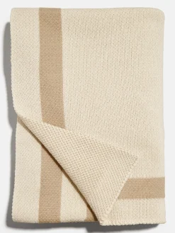 Monogram Custom Blanket - Natural / Beige