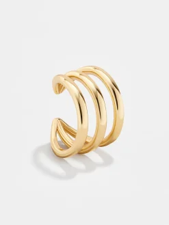 Morgan 18K Gold Vermeil Ear Cuff - Gold