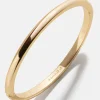 Nadia Classic Hinge Bangle - Classic Thin Gold