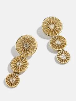 Naomi Statement Earrings - Gold