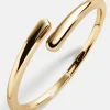 Naomi Wrap Hinge Bangle - Gold