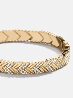 Naya Gold Bracelet - Gold/Pavé