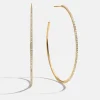 Niata 18K Gold Vermeil Earrings - 48MM