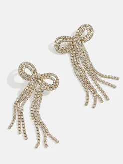 Nicci Earrings - Gold/Pavé