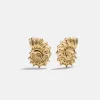 Nixie Seashell Earrings - Gold