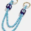 Ojo Bag Charm - Blue