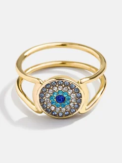 Ojo Ring - Gold/Blue