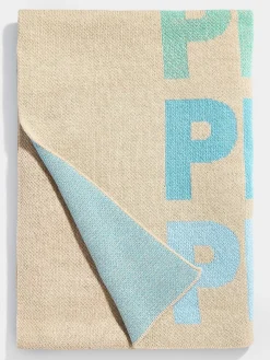 Ombre Name Custom Blanket - Beige/Multi