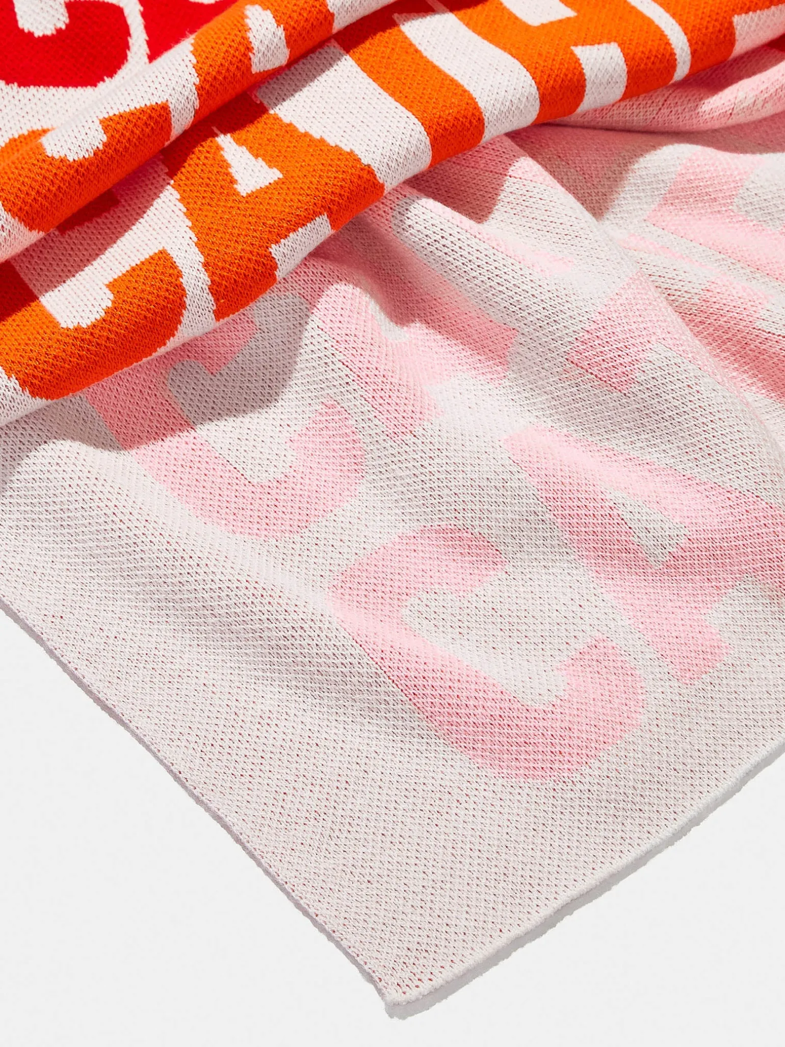 Ombre Name Custom Blanket - White/Red