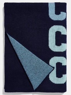 Ombre Name Custom Blanket - Navy/Blue