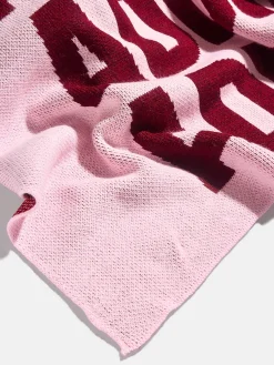 Ombre Name Custom Blanket - Red/Pink