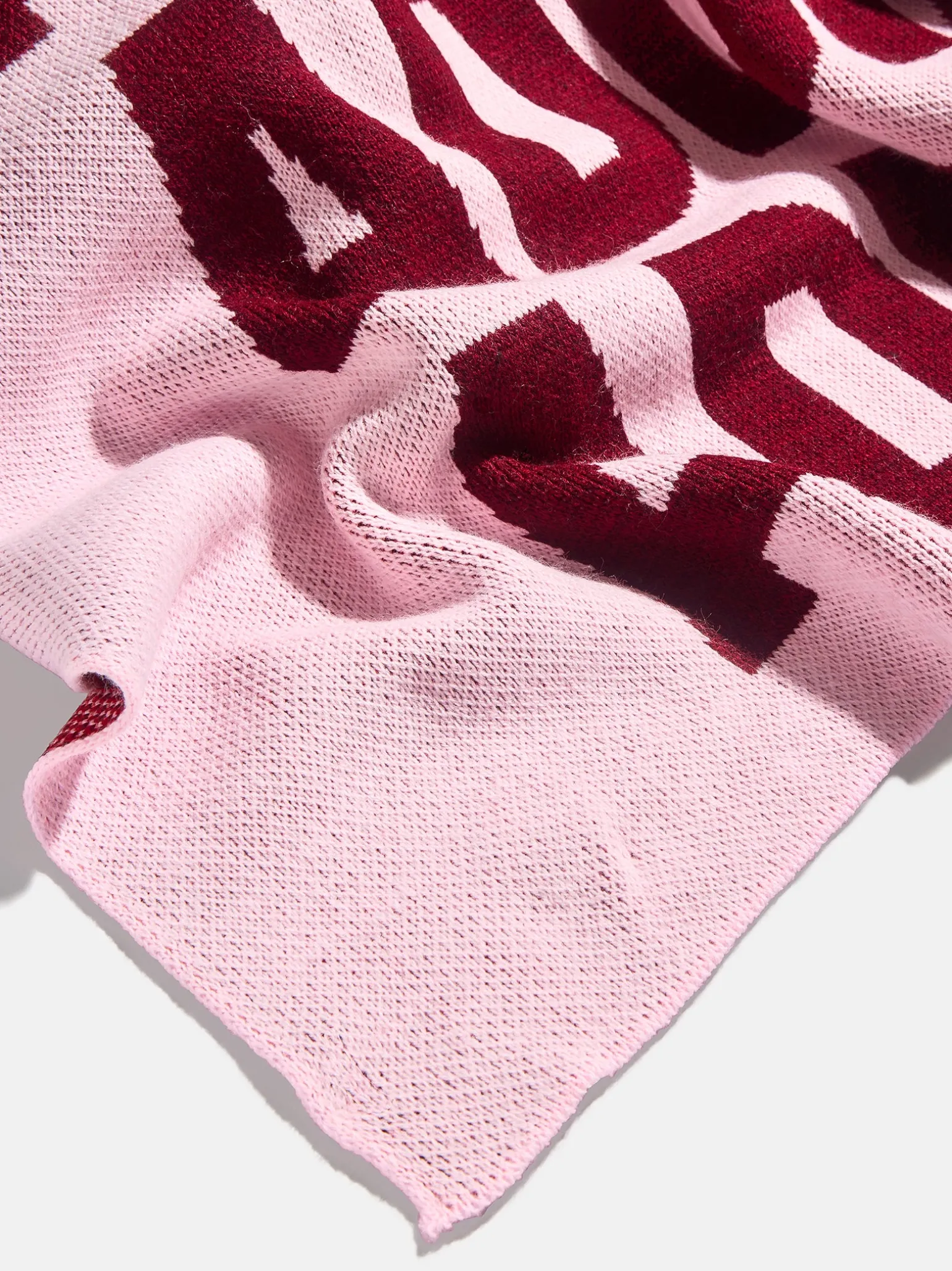 Ombre Name Custom Blanket - Red/Pink