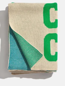 Ombre Name Custom Blanket - Green/Blue