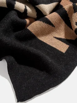 Ombre Name Custom Blanket - Black