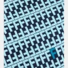 On A Loop Custom Blanket - Blue/Light Blue
