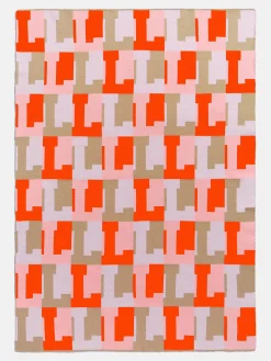 On Repeat Custom Blanket - Light Pink/Orange