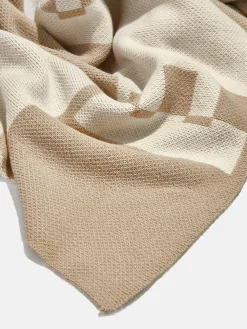 Opposites Attract Custom Blanket - Natural/Beige