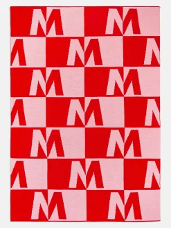 Opposites Attract Custom Blanket - Red/Pink